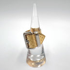 Louis Vuitton Nanogram Gold Plated Silver Ring — view 5