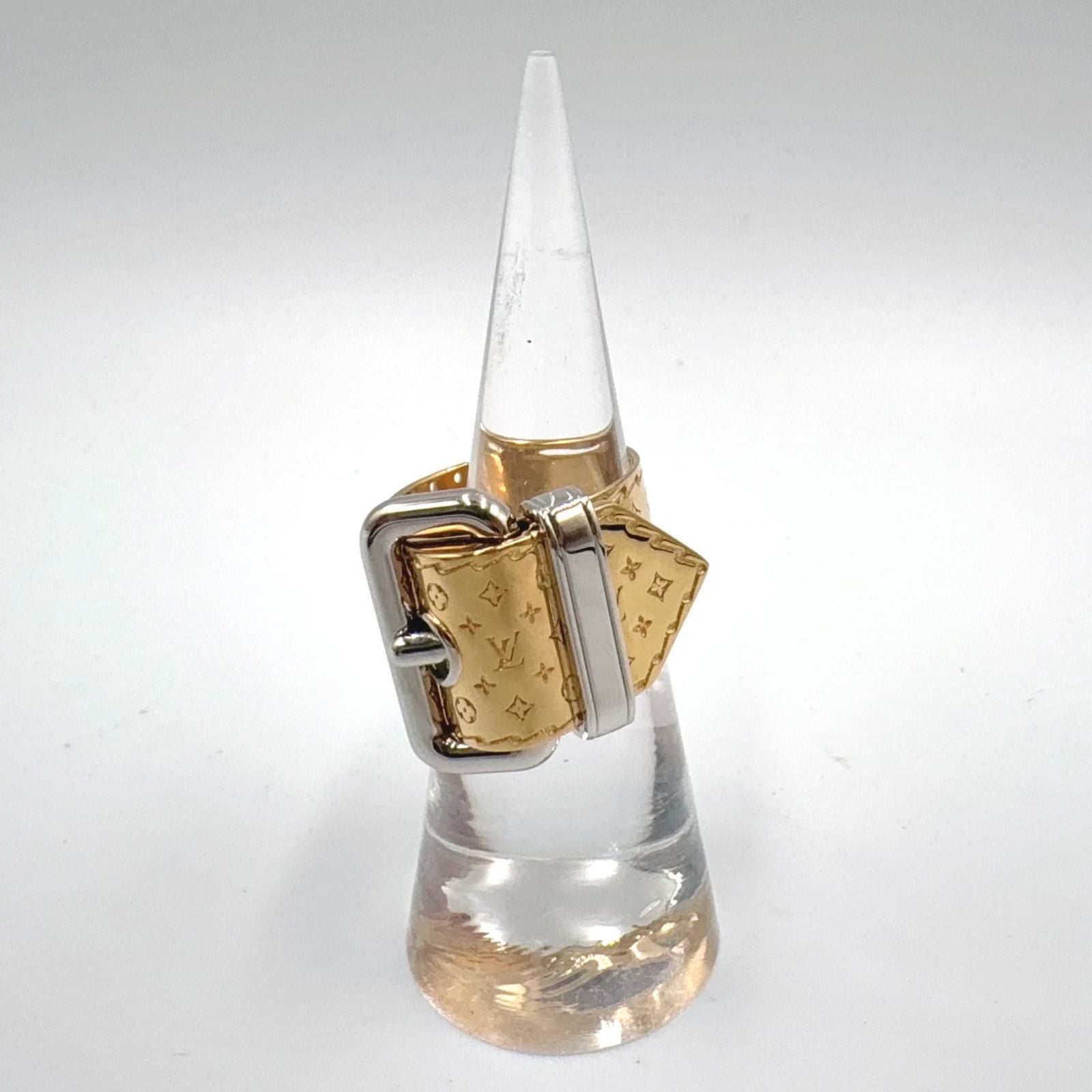 Louis Vuitton Nanogram Gold Plated Silver Ring — view 5