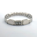 Chanel Premiere Promes Diamond Clear Platinum Ring
