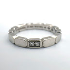 Chanel Premiere Promes Diamond Clear Platinum Ring