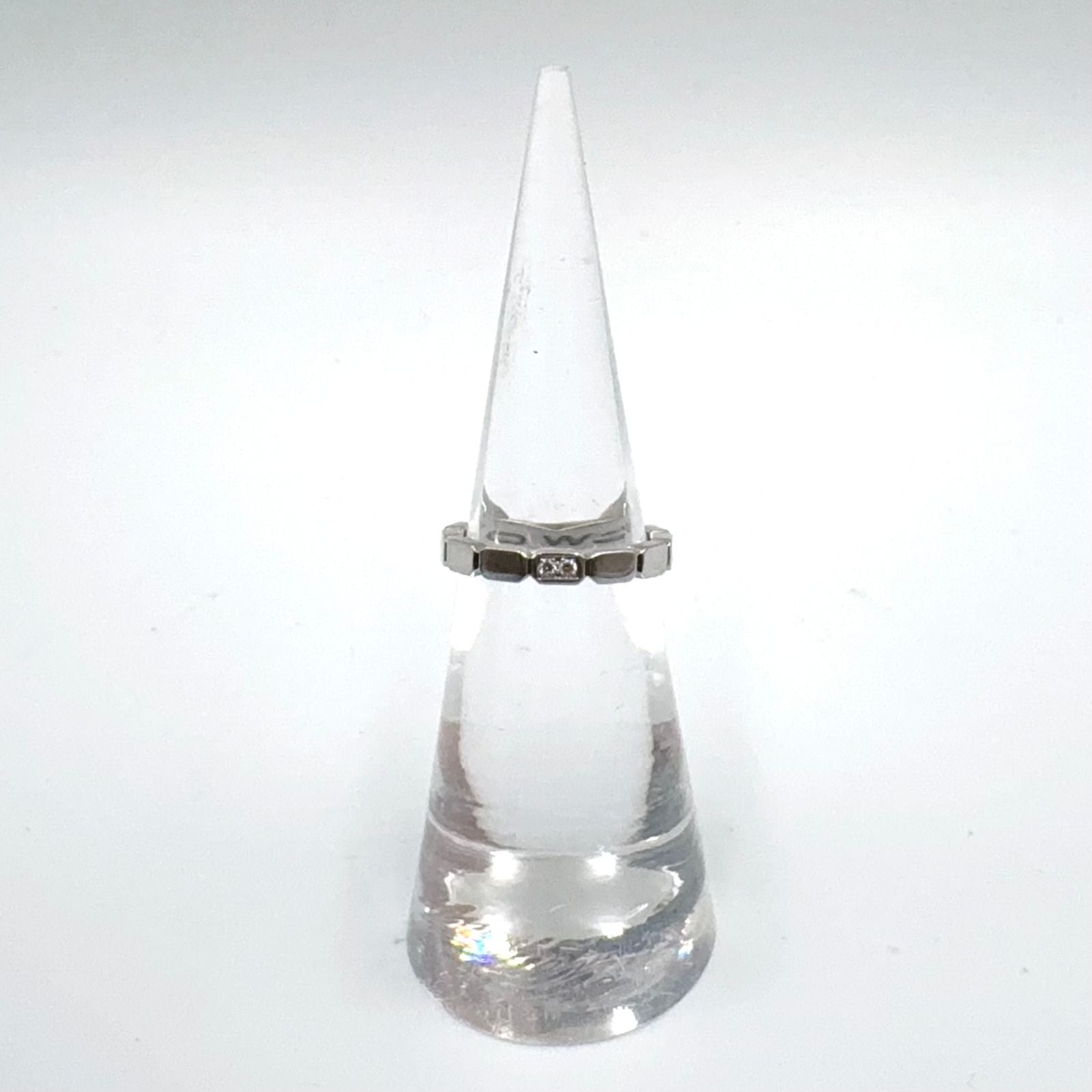 Chanel Premiere Promes Diamond Clear Platinum Ring — view 5