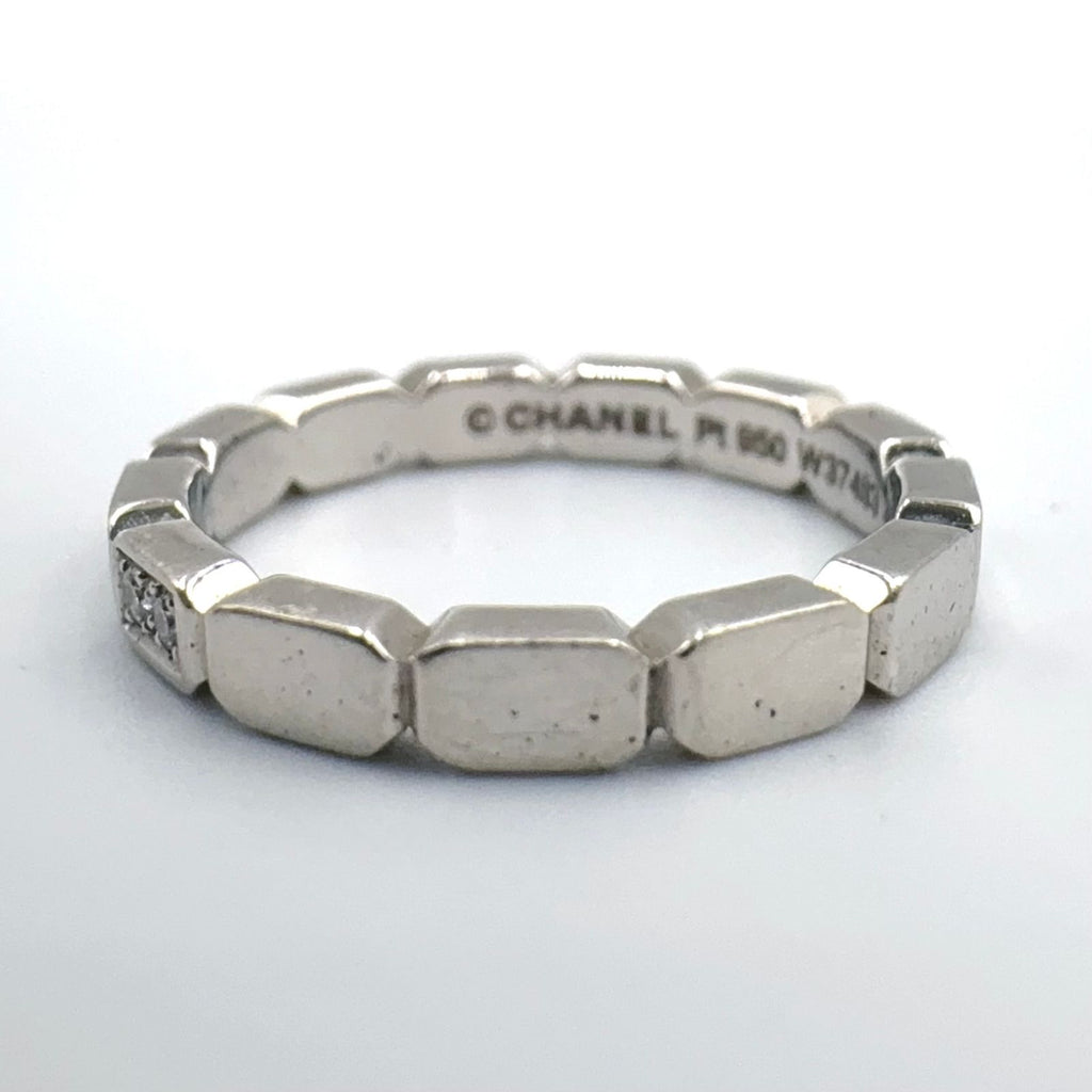 Chanel Premiere Promes Diamond Clear Platinum Ring — view 2