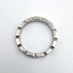 Chanel Premiere Promes Diamond Clear Platinum Ring — view 3
