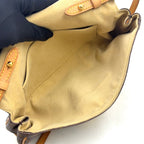 Louis Vuitton Pochette Beverly Monogram Leather Brown Light Shoulder Bag Gold — view 3