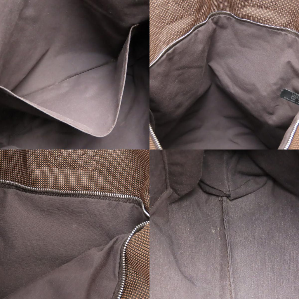 Hermes Tote Bag Her Line Cabas Polyester Polyamide Brown Vertical Everyday — view 8