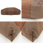Hermes Tote Bag Her Line Cabas Polyester Polyamide Brown Vertical Everyday — view 5