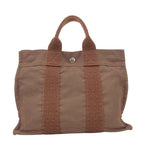 Hermes Tote Bag Her Line PM Canvas Brown New Everyday — view 3