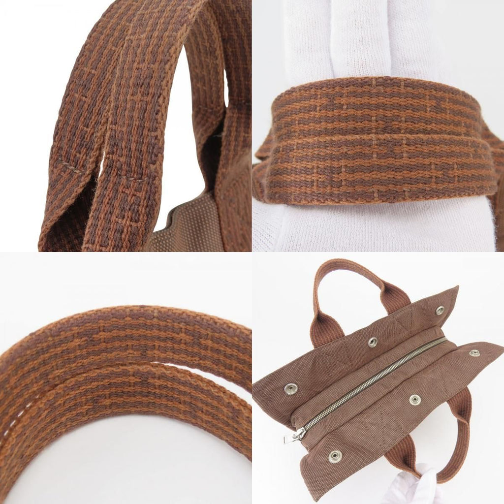 Hermes Tote Bag Her Line PM Canvas Brown New Everyday — view 6