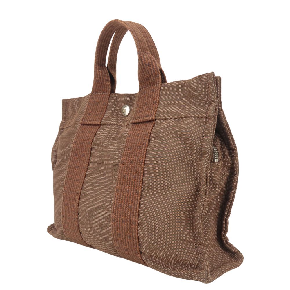Hermes Tote Bag Her Line PM Canvas Brown New Everyday — view 2