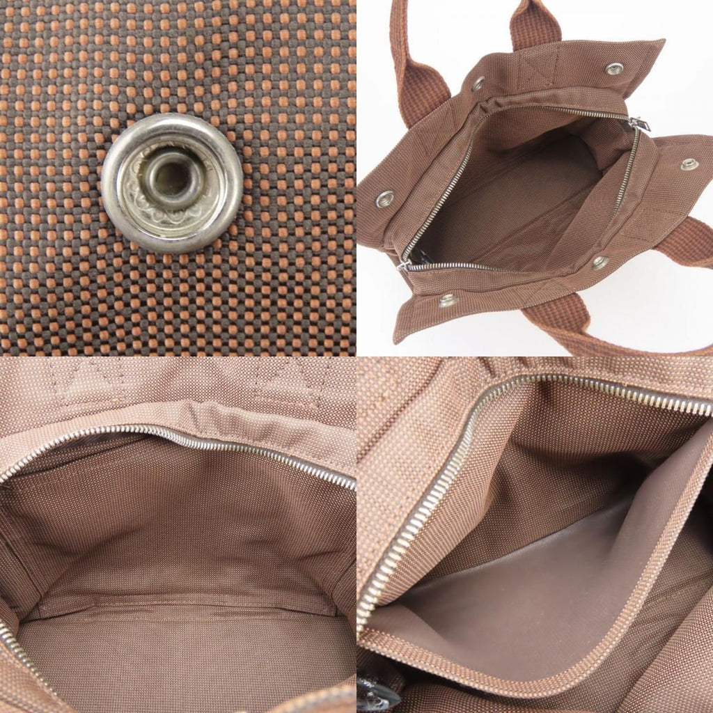 Hermes Tote Bag Her Line PM Canvas Brown New Everyday — view 8