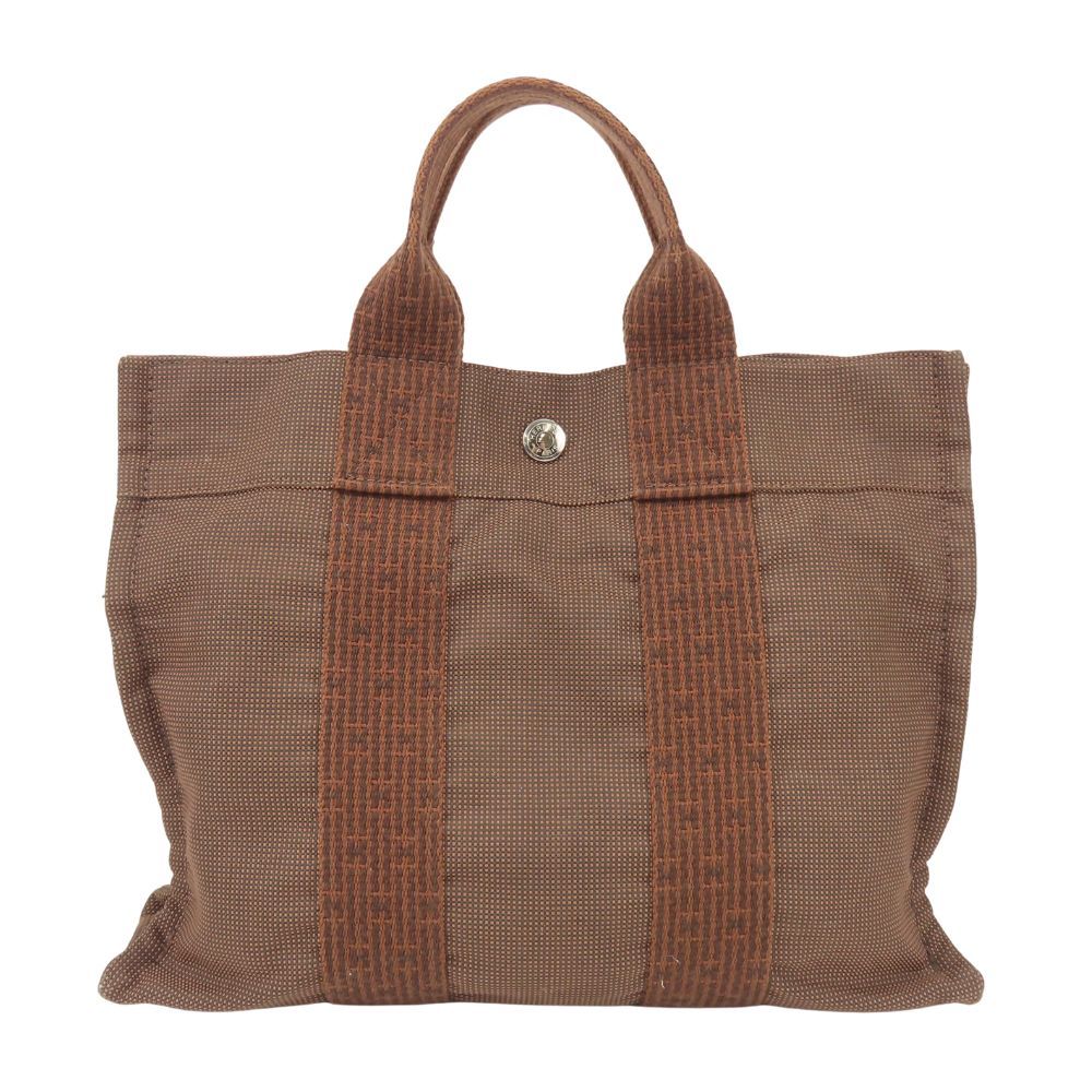 Hermes Tote Bag Her Line PM Canvas Brown New Everyday