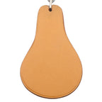 Hermes Bag Charm la France Fruit Leather Brown Silver Key Holder — view 3