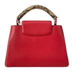 Louis Vuitton Handbag Capucines BB Ruby Leather Cowhide — view 3