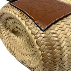 Loewe Tote Bag Basket Small 327.02 Beige Brown Leather — view 6
