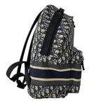 Dior Backpack Travel Beige Blue Gray Multi Oblique — view 2