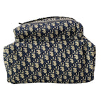 Dior Backpack Travel Beige Blue Gray Multi Oblique — view 5