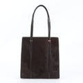 Gucci Calf Hair Leather Tote Bag Shoulder Hand Brown