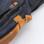 Louis Vuitton Damier Challenge Bum Bag Leather 2-Way Crossbody Waist Pouch — view 8