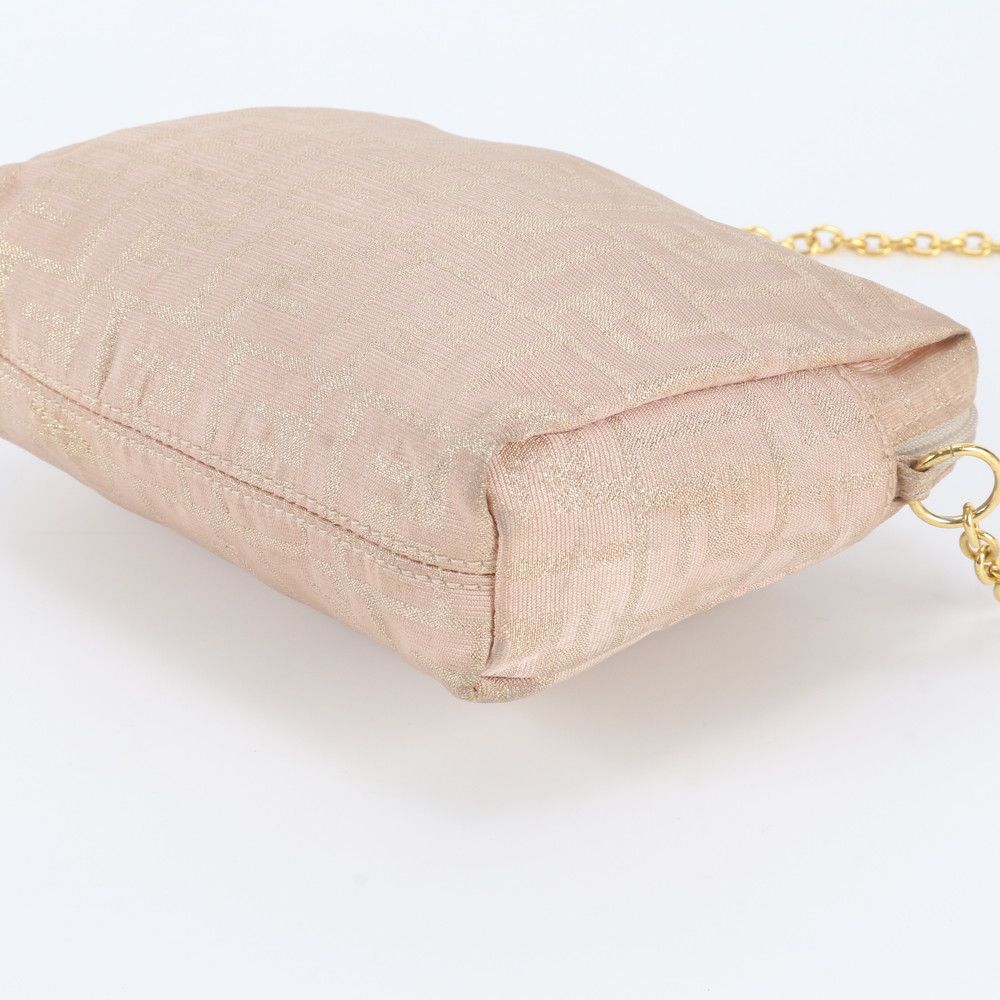 Fendi Zucca Chain Shoulder Bag — view 4