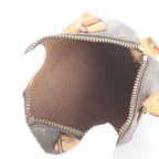 Louis Vuitton Monogram Mini Speedy Leather Handbag Tote — view 7