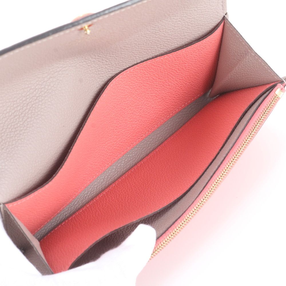 Louis Vuitton Monogram Empreinte Portefeuille Emily Blossom Leather Wallet — view 6