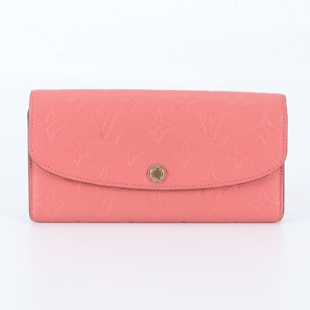 Louis Vuitton Monogram Empreinte Portefeuille Emily Blossom Leather Wallet