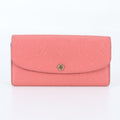 Louis Vuitton Monogram Empreinte Portefeuille Emily Blossom Leather Wallet
