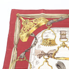 Hermes Carre 90 Etriers Stirrup Silk 100% Scarf — view 2