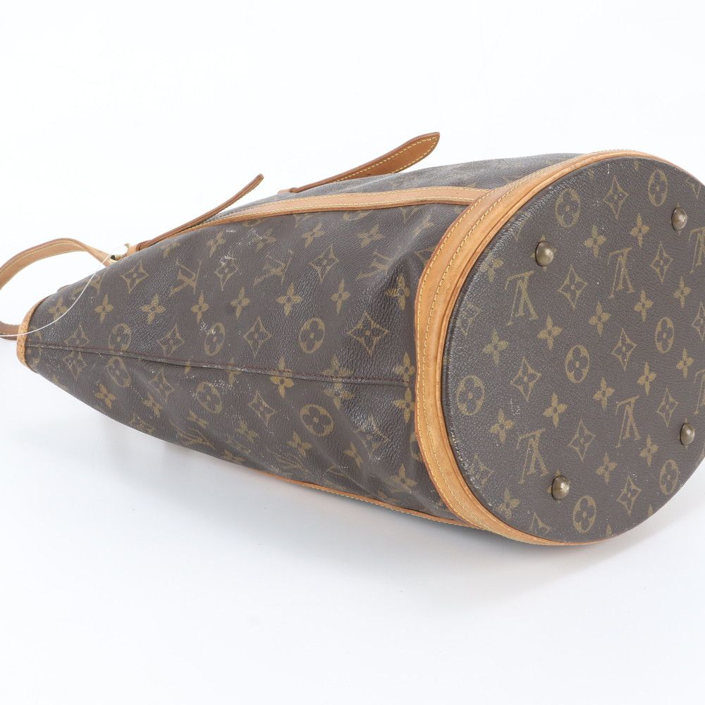 Louis Vuitton Monogram Bucket GM Leather Tote Bag Shoulder — view 5