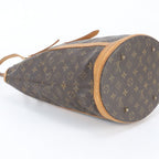 Louis Vuitton Monogram Bucket GM Leather Tote Bag Shoulder — view 5