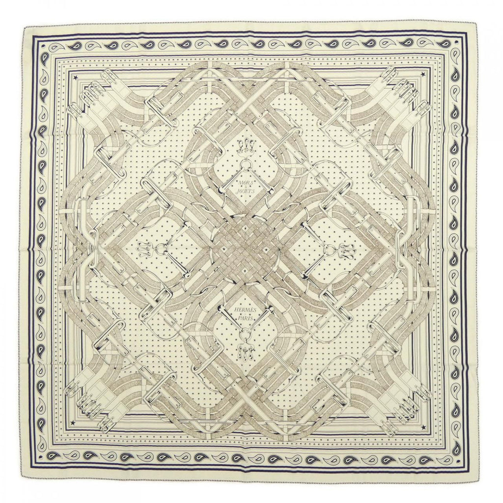 Hermes Mors a Jouets Bandana Carre Geant 140 Shawl Scarf