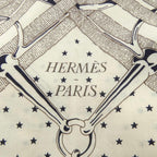 Hermes Mors a Jouets Bandana Carre Geant 140 Shawl Scarf — view 4