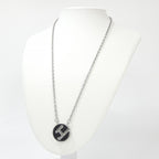 Hermes Labyrinth Necklace Silver — view 5
