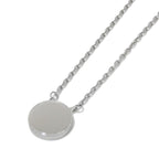Hermes Labyrinth Necklace Silver — view 3