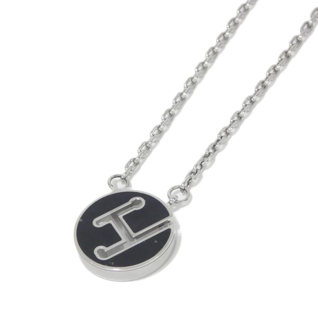 Hermes Labyrinth Necklace Silver