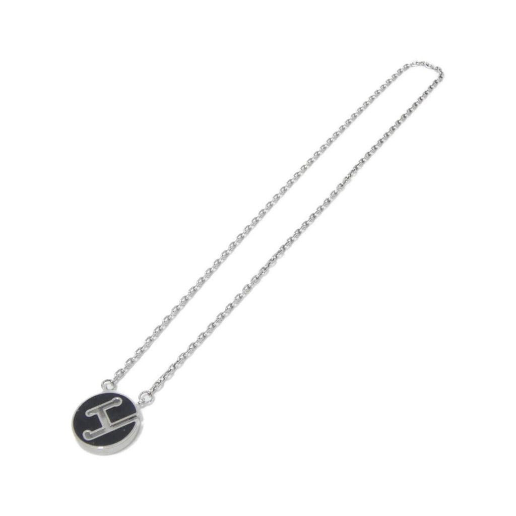 Hermes Labyrinth Necklace Silver — view 2