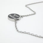 Hermes Labyrinth Necklace Silver — view 4