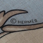 Hermes Coupe 'de Gala Carre Geant 140 Shawl Scarf — view 4