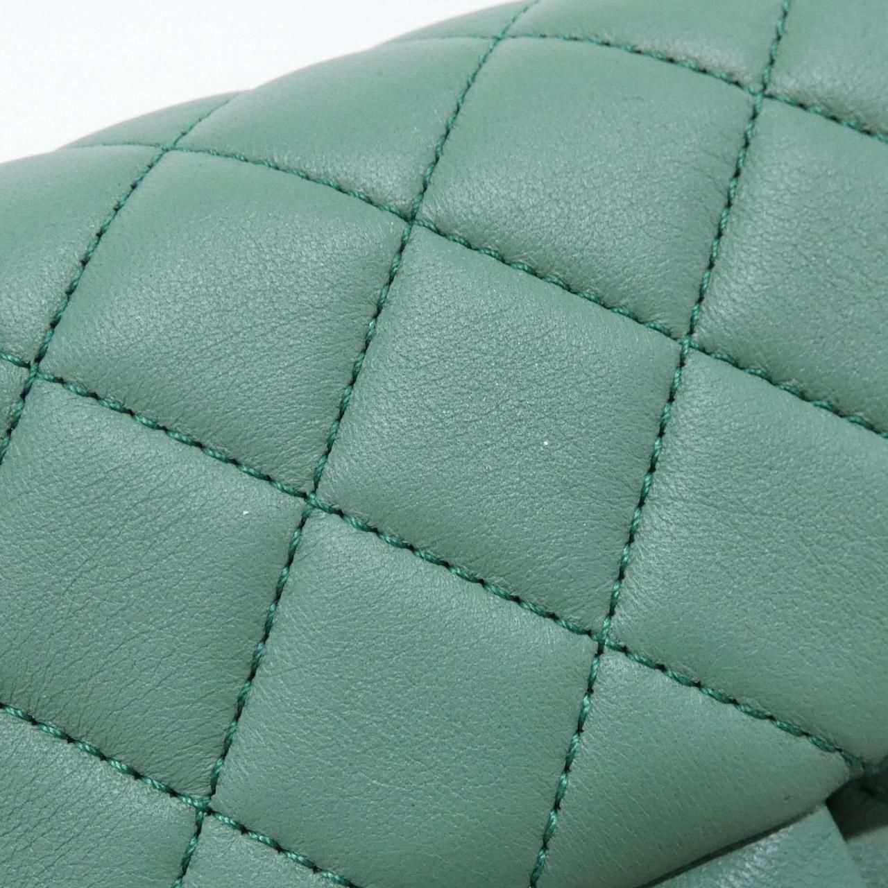 Chanel Shoulder Bag Green — view 4