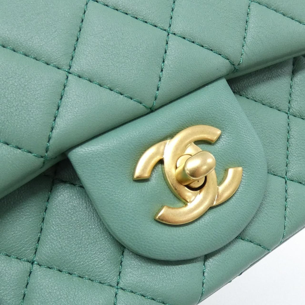 Chanel Shoulder Bag Green — view 5