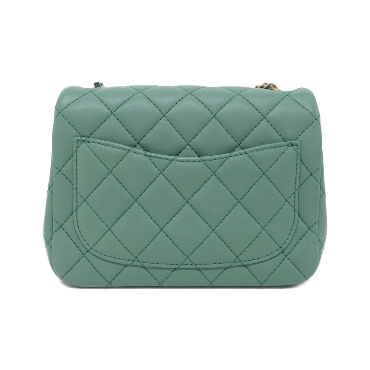 Chanel Shoulder Bag Green — view 2