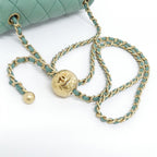 Chanel Shoulder Bag Green — view 6