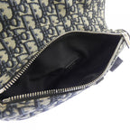 Dior Saddle Oblique Jacquard Shoulder Bag — view 6