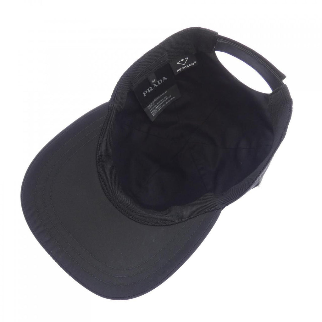 Prada Triangle Logo Baseball Cap Hat — view 6