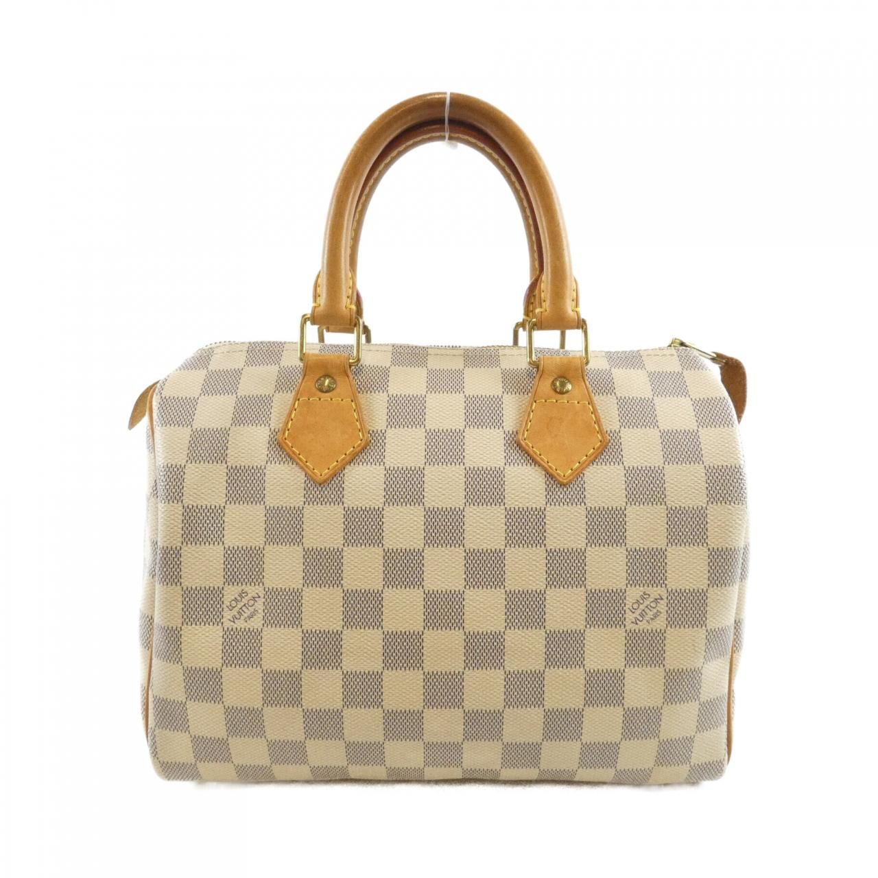 Louis Vuitton Damier Azur Speedy 25 Boston Bag