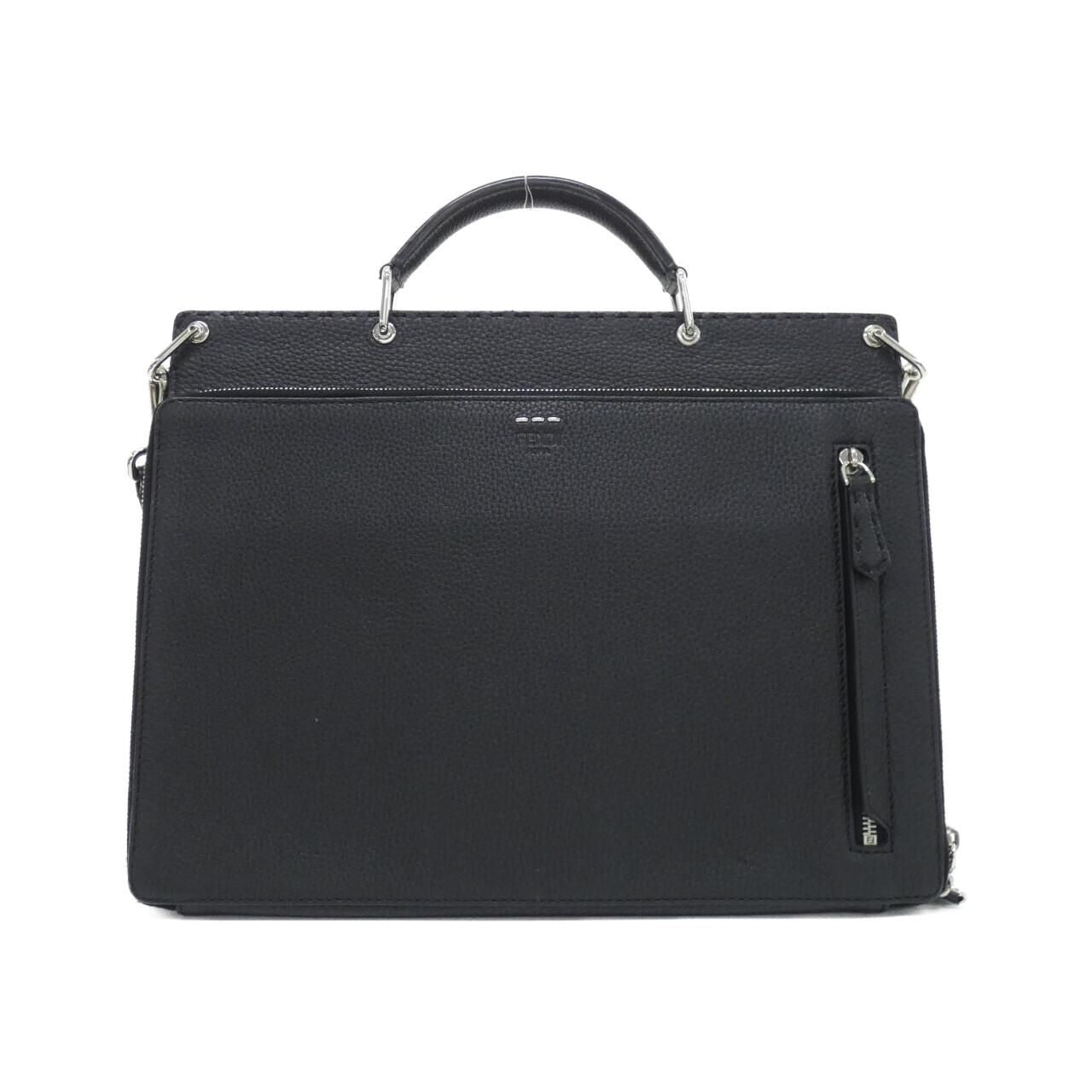 Fendi Selleria Bag Handbag Silver — view 2