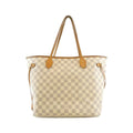 Louis Vuitton Damier Azur Neverfull MM Bag