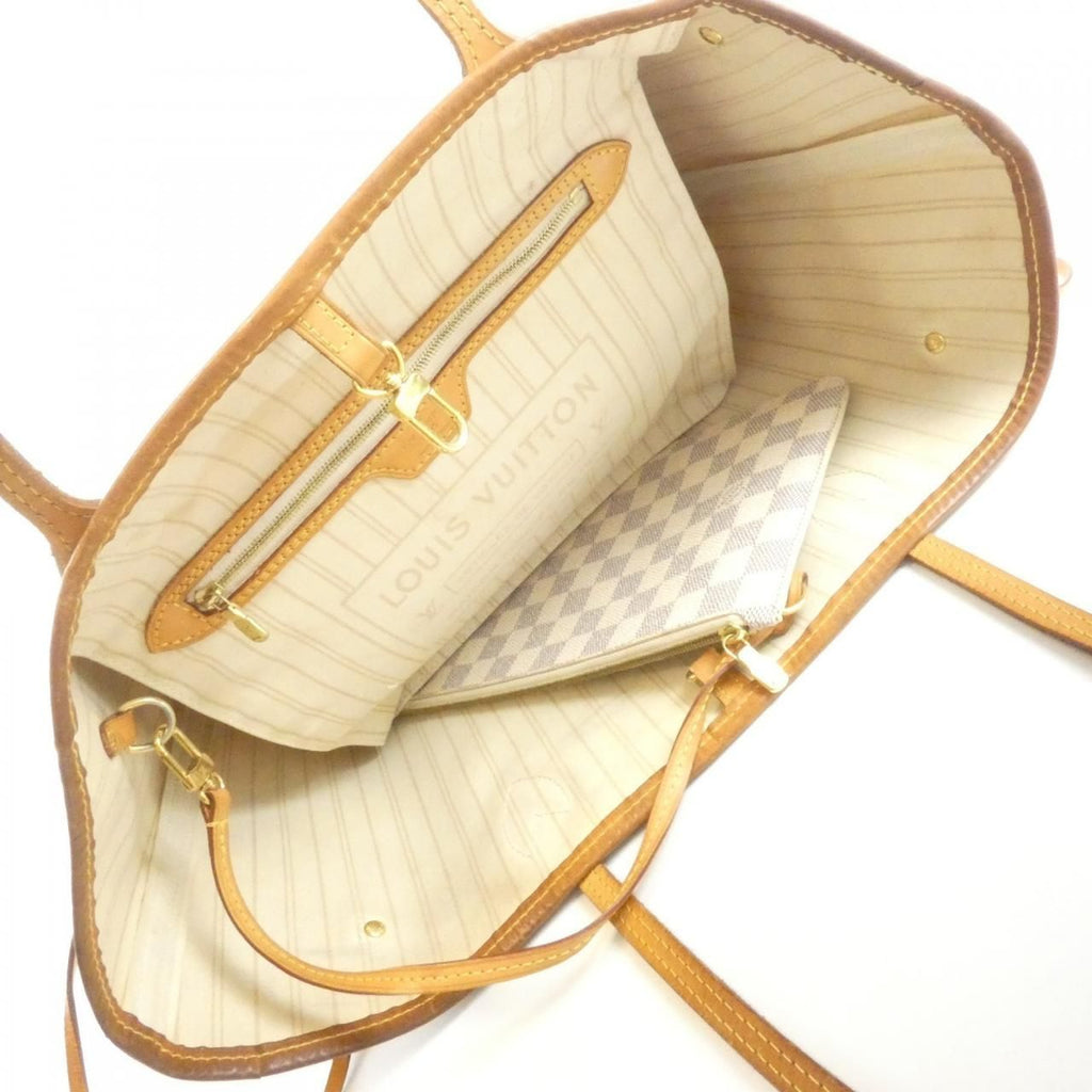 Louis Vuitton Damier Azur Neverfull MM Bag — view 7