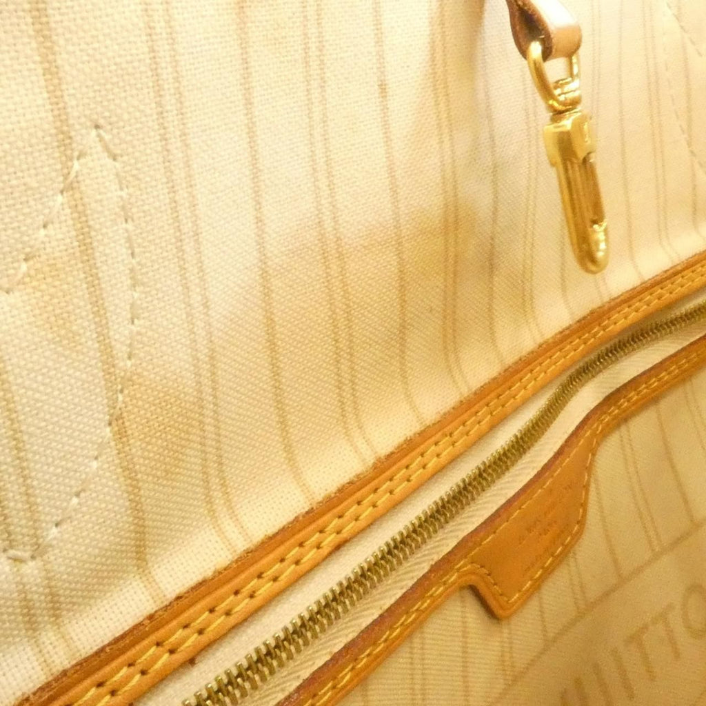 Louis Vuitton Damier Azur Neverfull MM Bag — view 8