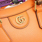 Gucci Diana Bag Handbag Orange — view 7